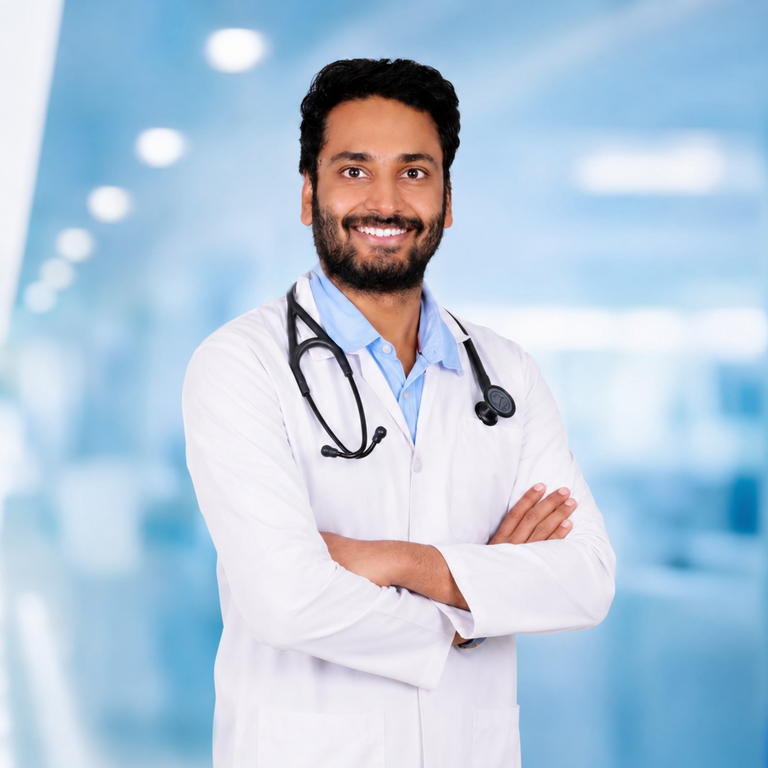 Portrait of Dr Hemanth Kalakuntla, Neurology specialist at Wellness Hospitals